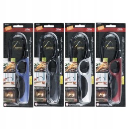 Cilio Miami Flexi Turbo Gas Lighter, 35 cm, sidabrinis