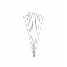 Šašlyko iešmeliai 40 cm, grotelės, 10 vnt