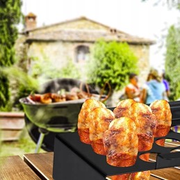 Grilio grotelių laikiklis vištienos pipirams