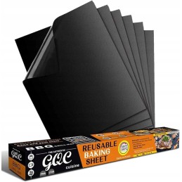 GQC grilio kilimėlis 40 x 33 cm 6 vnt daugkartinio naudojimo