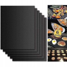 GQC grilio kilimėlis 40 x 33 cm 6 vnt daugkartinio naudojimo