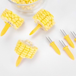 Šakės kepsninė kukurūzams 10 vnt