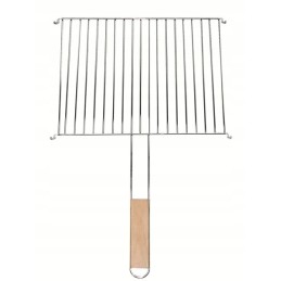 Chromuotos grotelės su rankena 30x40