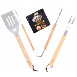 Grilio rinkinys - didelis jeff 3 elementai