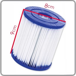 I tipo pakaitinis filtras bestway 58093 - 2 vnt