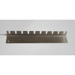 Tvirtas šakių ir nerūdijančio plieno ugnies lazdelių laikiklis