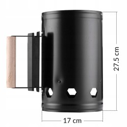 ⭐ Kaminas anglies briketams apšviesti BBQ griliui ⭐