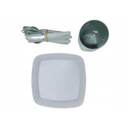 Smukee green pikniko indų rinkinys, 32 vnt