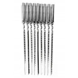 Szampur 1vnt nerūdijančio plieno 64 cm grotelės