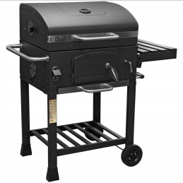 Didelis anglies/dujinės sodo kepsninės dangtis