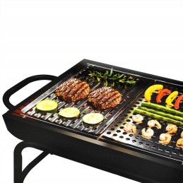 Grill tray goes on the grill tray 46 x 30 cm