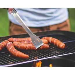 Kepsninės rinkinys, dėklas, žnyplės, šakutė, mentelė, 3 vnt