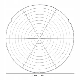 Apvalios grilio grotelės 32,5 cm, trikojis