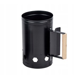 Kaminas anglies briketams griliui uždegti