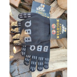 Big Jeff BBQ pirštinė, juoda, 2 vnt.