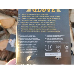 Big Jeff BBQ pirštinė, juoda, 2 vnt.