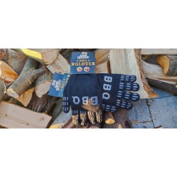 Big Jeff BBQ pirštinė, juoda, 2 vnt.