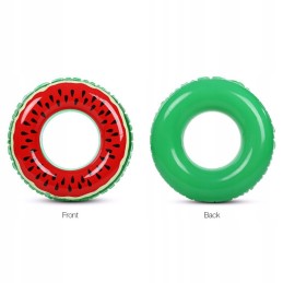 Pripučiamas arbūzo plaukimo žiedas, 80 cm