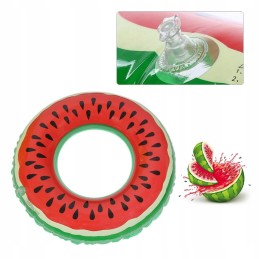 Pripučiamas arbūzo plaukimo žiedas, 80 cm
