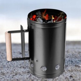 ⭐ Kaminas anglies briketams apšviesti BBQ griliui ⭐