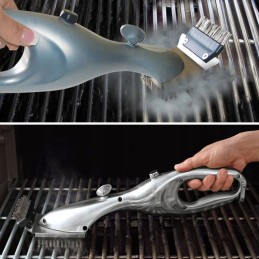 Garų šepetys grotelių ar orkaitės valymui