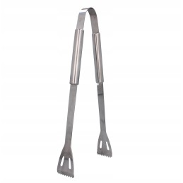 Grilio mentelė / šakutė / žnyplės + dėklas