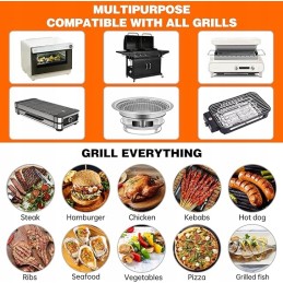 Spgood grilio kilimėlis 40 x 30 cm 5 vnt.