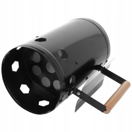 Kaminas šašlykinei uždegti, anglių laužas, didelis briketinis ugnies starteris