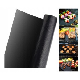 12x tefloninis grotelių kilimėlis, grotelių padėklas kepimui, grilio rinkinys