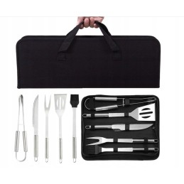 ✅Grilinio kepimo reikmenų rinkinys 5in1 - puikiai tiks dovanai!