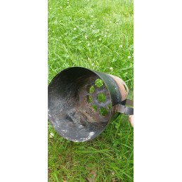 Nerūdijančio plieno kaminas grotelių apšvietimui