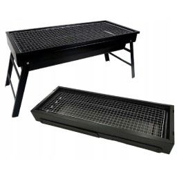 Sulankstomas medžio anglies sodo turistinis grilis