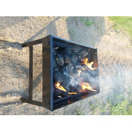 Nešiojama anglis turistinė kepsninė