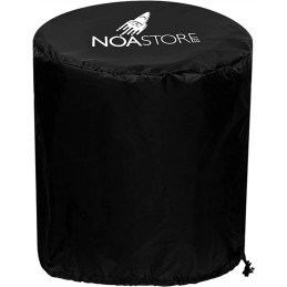 Grilio brezentinis dangtis, apsauginis kilimėlis, 35-38 cm, su vandeniui atsparia elastine juostele