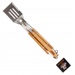 Plieninių grilio rinkinys, priedai, kepsninės reikmenys, 3 viename kempinės