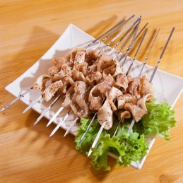 Nerūdijančio plieno mėsos kebabų iešmeliai, grilis, 30 vnt