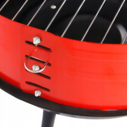 Nešiojama sodo anglių kepsninė su reguliuojamomis grotelėmis