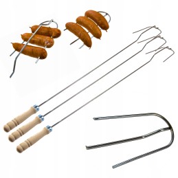 ✅ 3 vnt laužo pagaliukai - aukščiausios kokybės nerūdijančio plieno