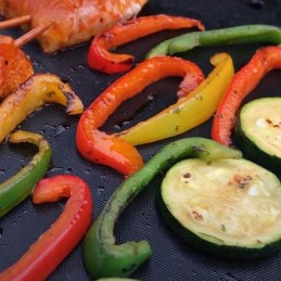 Grilio kilimėlis Tefloninis grilio kilimėlis 5 vnt 40 x 33 cm 5 vnt grilio rinkinys