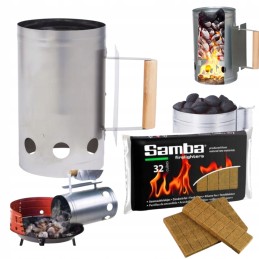 Dūmtraukis greitam grilio uždegimui, Big Jeff ugnies paleidiklis + grilio kūrenimas