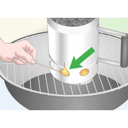 Dūmtraukis greitam grilio uždegimui, Big Jeff ugnies paleidiklis + grilio kūrenimas