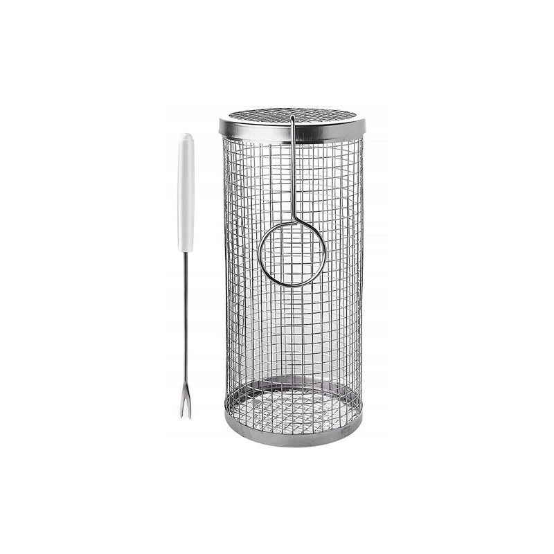 Susuktas grilio krepšelis 9 x 20 cm