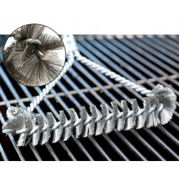 Grilio grotelių valymo šepetys 30 cm