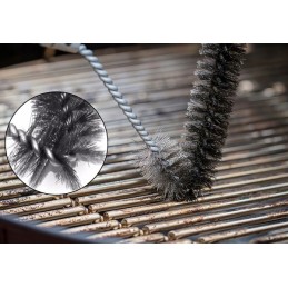 Grilio grotelių valymo šepetys 30 cm