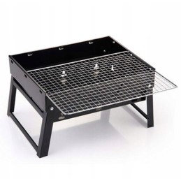 Sulankstomas grilis, nešiojamas lagaminas, sodo anglies pūstuvas