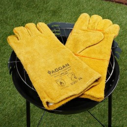 2x odinės virtuvės grilio apsauginės pirštinės