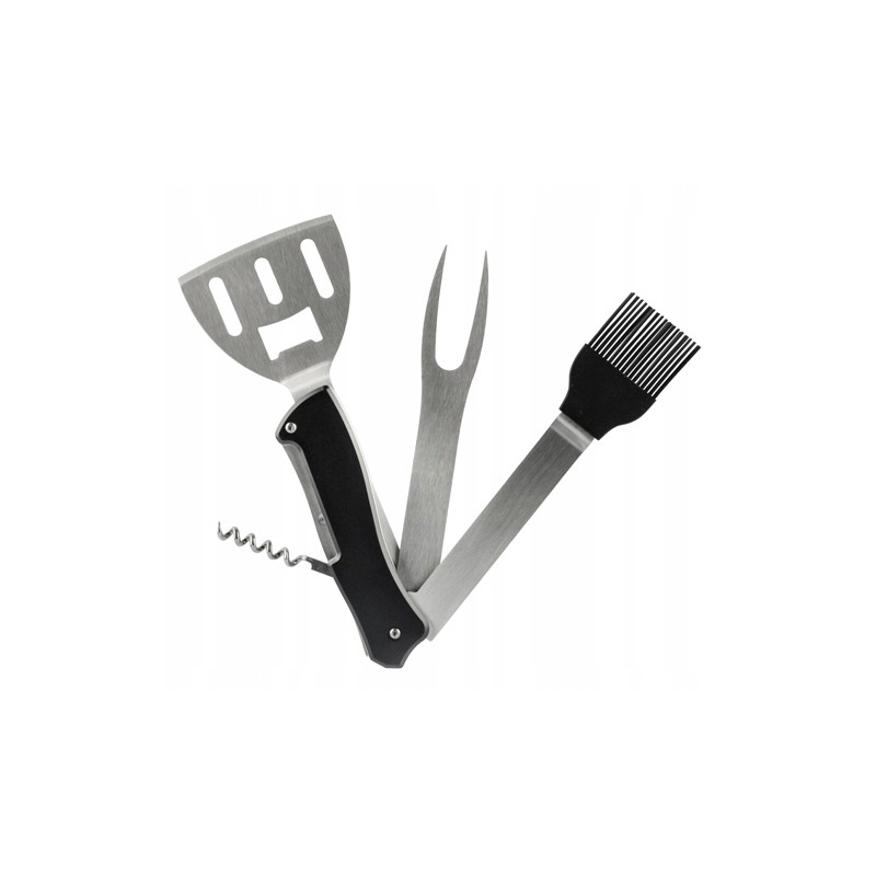 Praktiškas, sulankstomas 5in1 kepsninės įrankių rinkinys – sulankstomas daugiafunkcis įrankis kepimui ant grotelių