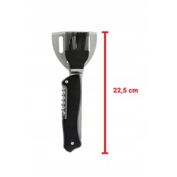 Praktiškas, sulankstomas 5in1 kepsninės įrankių rinkinys – sulankstomas daugiafunkcis įrankis kepimui ant grotelių