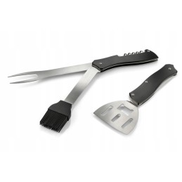 Praktiškas, sulankstomas 5in1 kepsninės įrankių rinkinys – sulankstomas daugiafunkcis įrankis kepimui ant grotelių