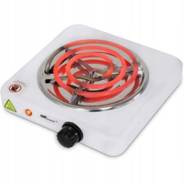 Balta elektrinė kaljano anglies uždegimo mini viryklė 1000w
